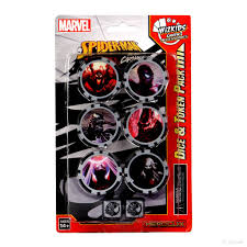 Marvel Heroclix: Spider-Man And Venom Absolute Carnage Dice And Token Pack - HeroClix - The Hooded Goblin