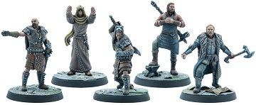 ELDER SCROLLS: STORMCLOAK CHIEFTAINS - Miniature - The Hooded Goblin