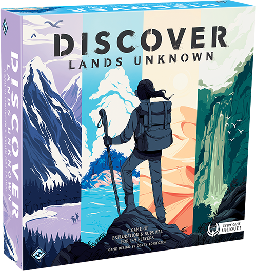 Discover: Lands Unknown - Board Game - The Hooded Goblin