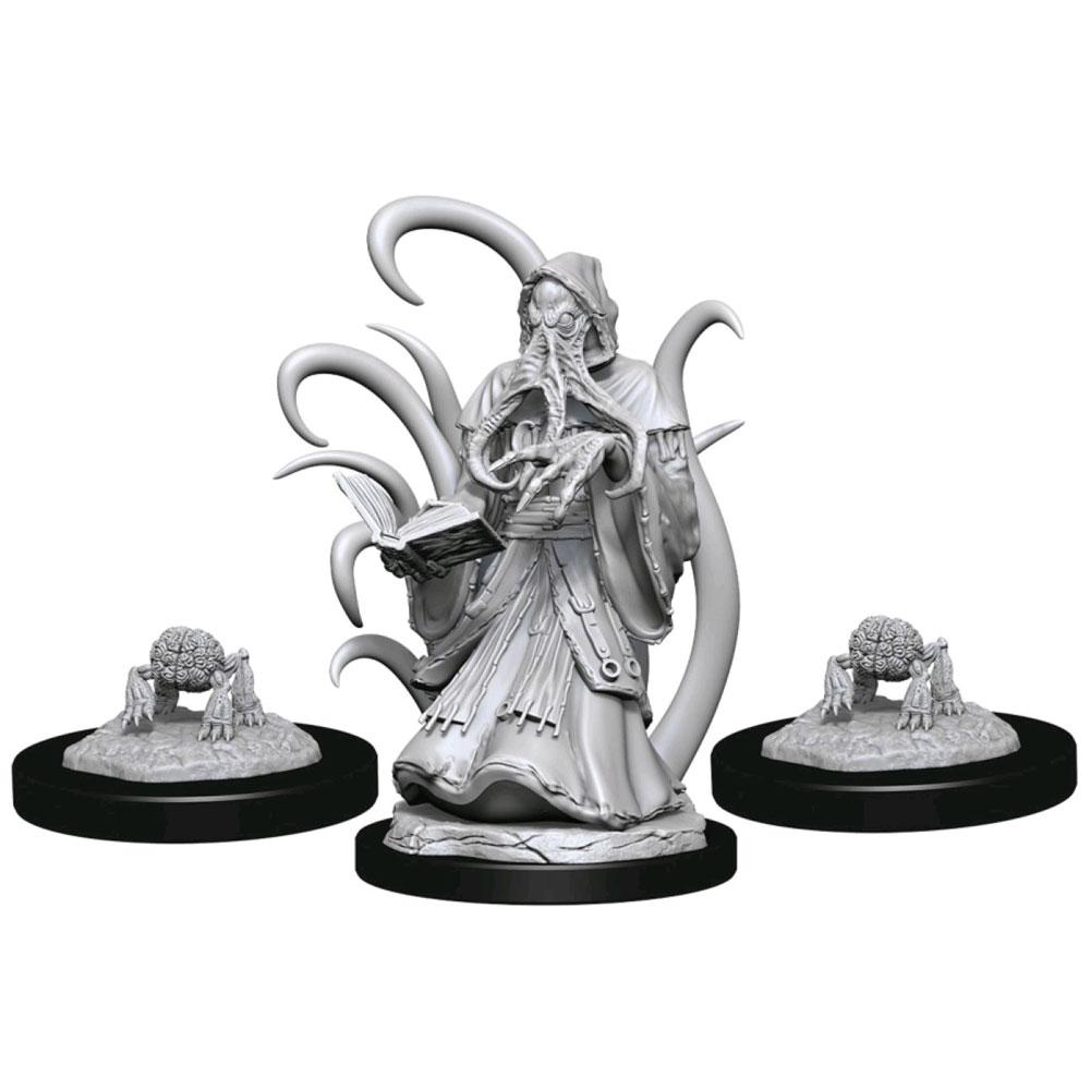 Dungeons & Dragons Nolzur'S Marvelous Unpainted Miniatures: Alhoon & Intellect Devourer - Roleplaying Games - The Hooded Goblin