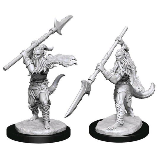 Dungeons & Dragons Nolzur'S Marvelous Unpainted Miniatures: Bearded Devils - Roleplaying Games - The Hooded Goblin