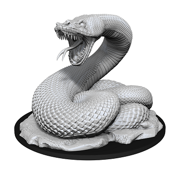 Dungeons & Dragons Nolzur'S Marvelous Unpainted Miniatures: Giant Constrictor Snake - Roleplaying Games - The Hooded Goblin