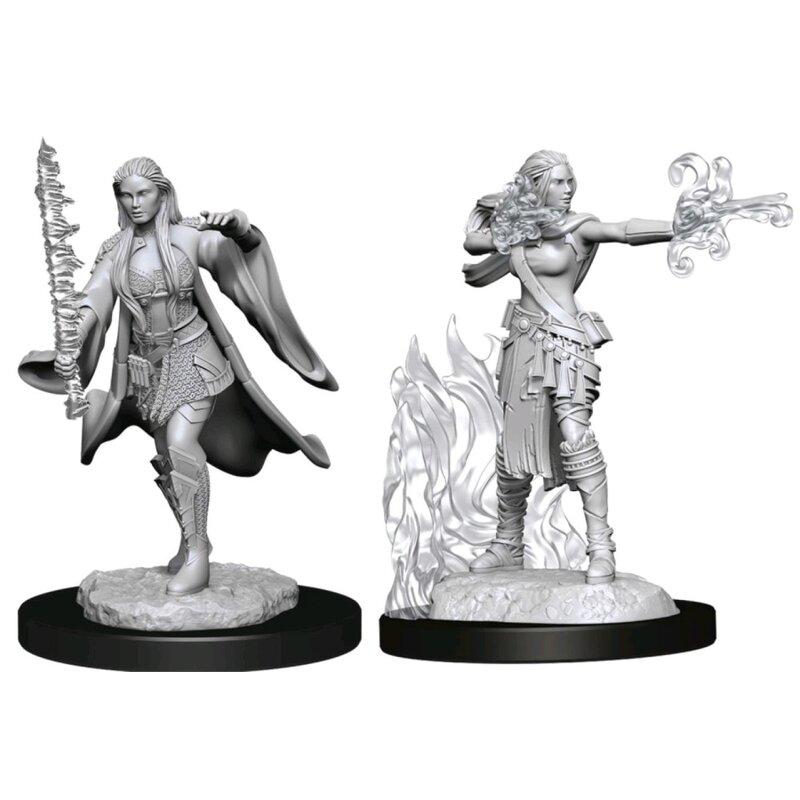 Dungeons & Dragons Nolzur'S Marvelous Unpainted Miniatures: Multiclass Warlock + Sorcerer - Roleplaying Games - The Hooded Goblin