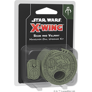 Star Wars: X-Wing - Second Edition - Scum Maneuver Dial Upgrade Kit - X-Wing - The Hooded Goblin