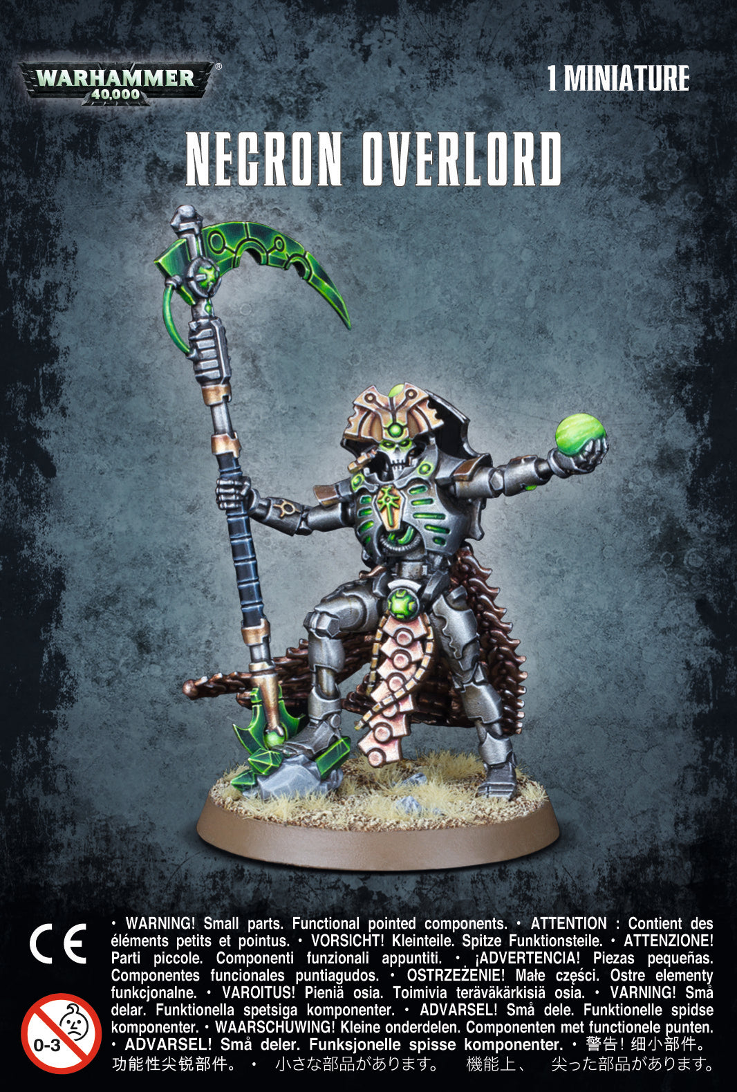 Necron Overlord - Warhammer: 40k - The Hooded Goblin