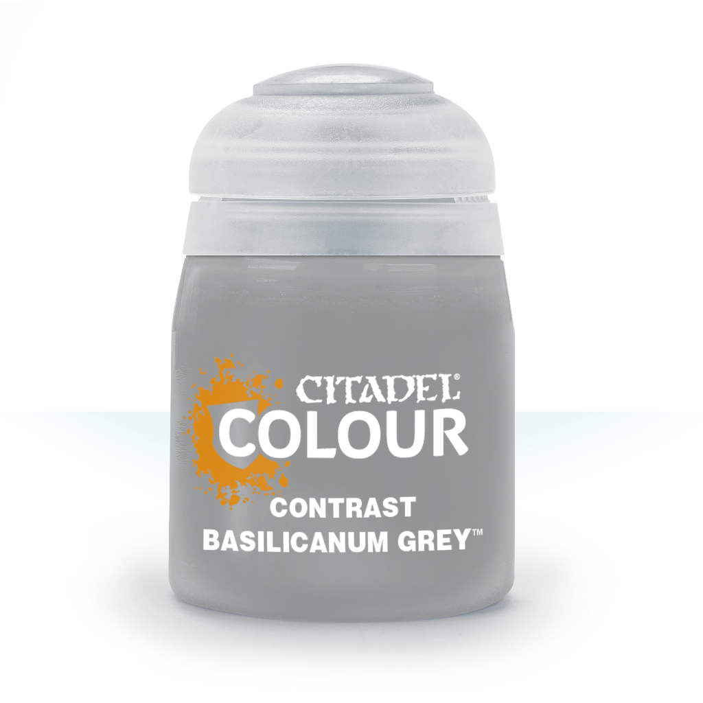 Contrast: Basilicanum Grey (18Ml) - Citadel Painting Supplies - The Hooded Goblin