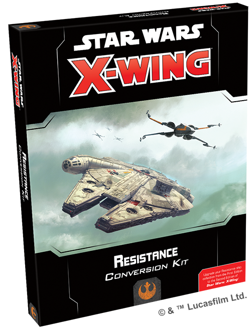 Star Wars: X-Wing - Second Edition - Resistance Conversion Kit - X-Wing - The Hooded Goblin