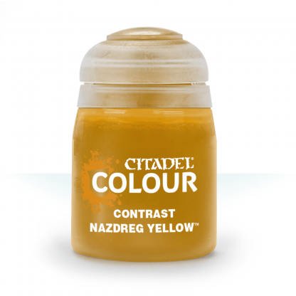 Contrast: Nazdreg Yellow (18Ml) - Citadel Painting Supplies - The Hooded Goblin