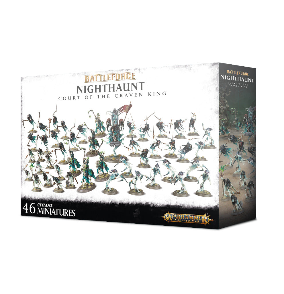 Battleforce: Nighthaunt Court Of The Craven King - Warhammer: Age of Sigmar - The Hooded Goblin