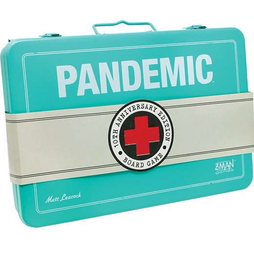 Pandemic: 10Th Anniversary Edition - Board Game - The Hooded Goblin