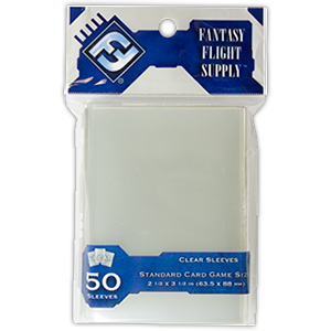 Standard Card Game Sleeves - Clear - Card Game Supplies - The Hooded Goblin