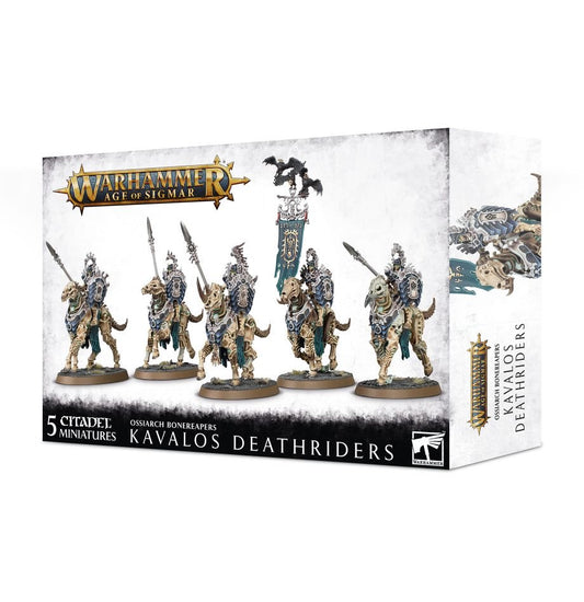 Ossiarch Bonereapers Kavalos Deathriders - Warhammer: Age of Sigmar - The Hooded Goblin