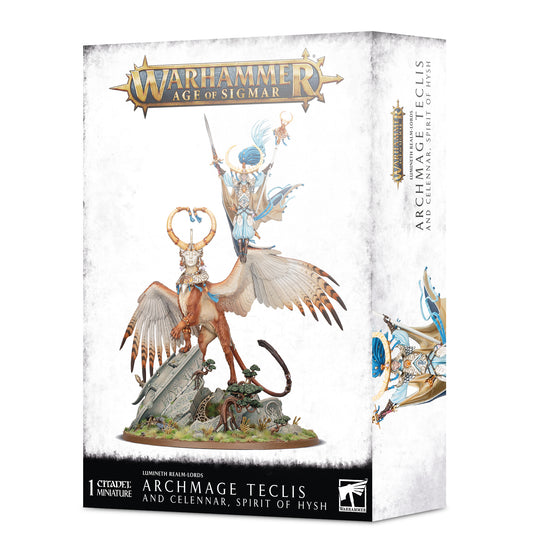Archmage Teclis And Celennar, Spirit Of Hysh - Warhammer: Age of Sigmar - The Hooded Goblin