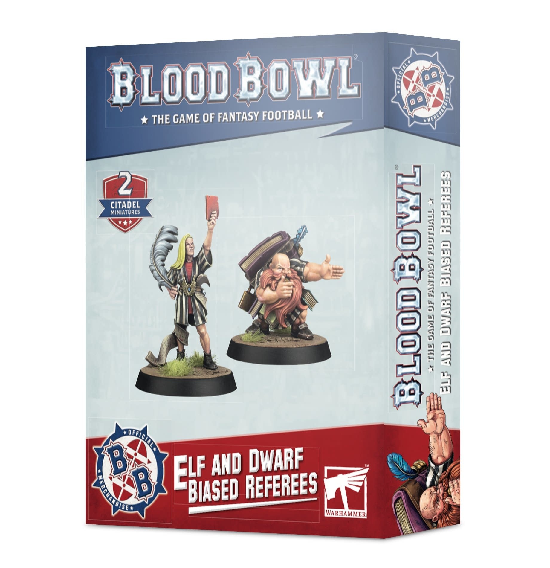 Blood Bowl: Elf & Dwarf Biased Referees - Blood Bowl - The Hooded Goblin