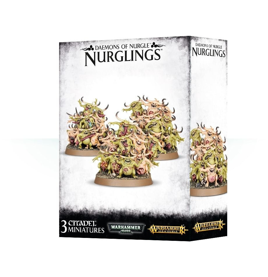Nurglings - Warhammer: 40k - The Hooded Goblin