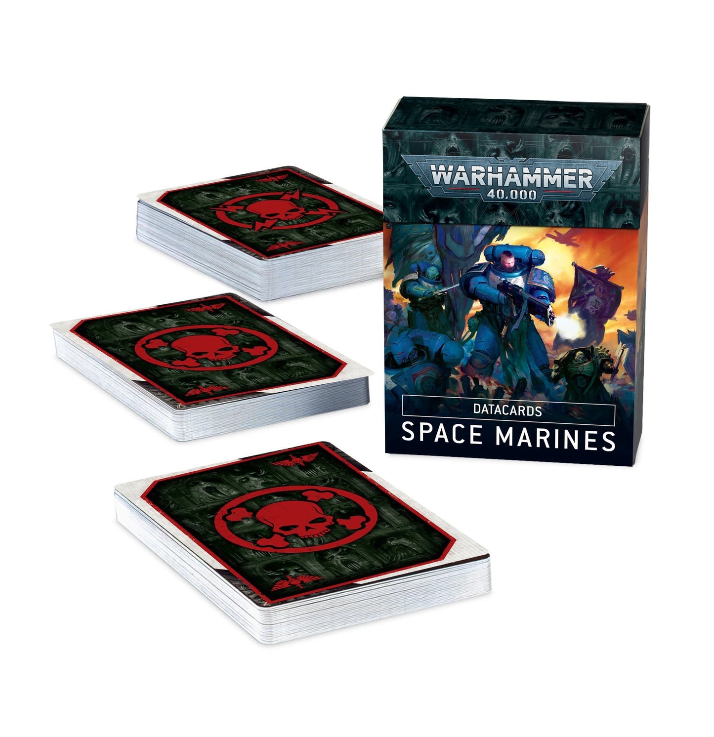 Datacards: Space Marines - Warhammer: 40k - The Hooded Goblin