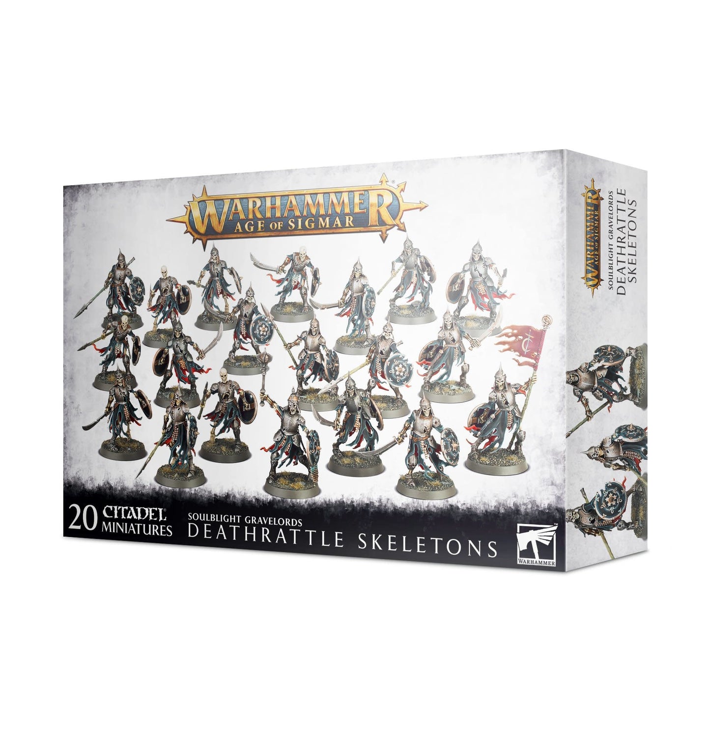 Deathrattle Skeletonss - Warhammer: Age of Sigmar - The Hooded Goblin