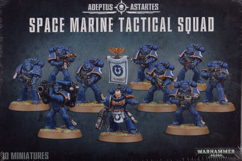 Space Marine Tactical Squad - Warhammer: 40k - The Hooded Goblin