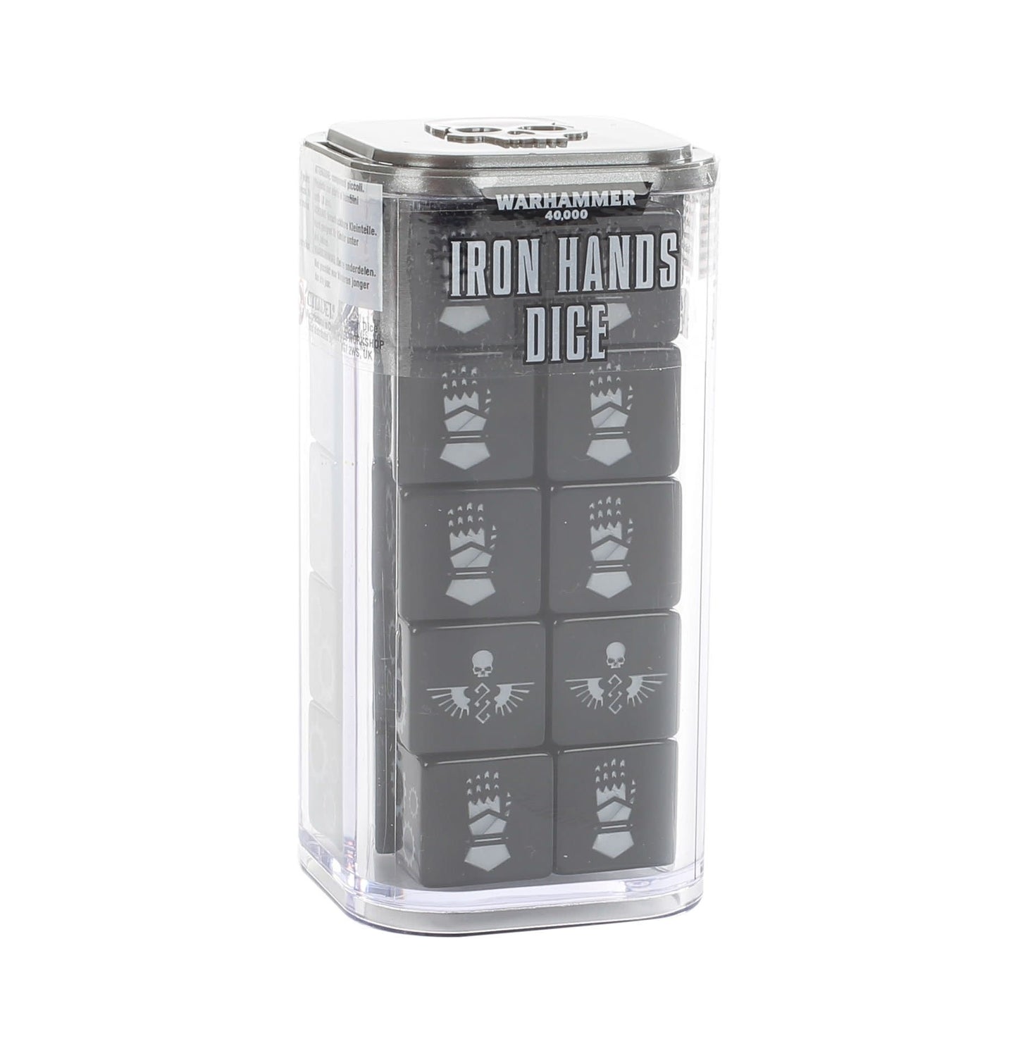 Space Marines Iron Hands Dice - Warhammer: 40k - The Hooded Goblin