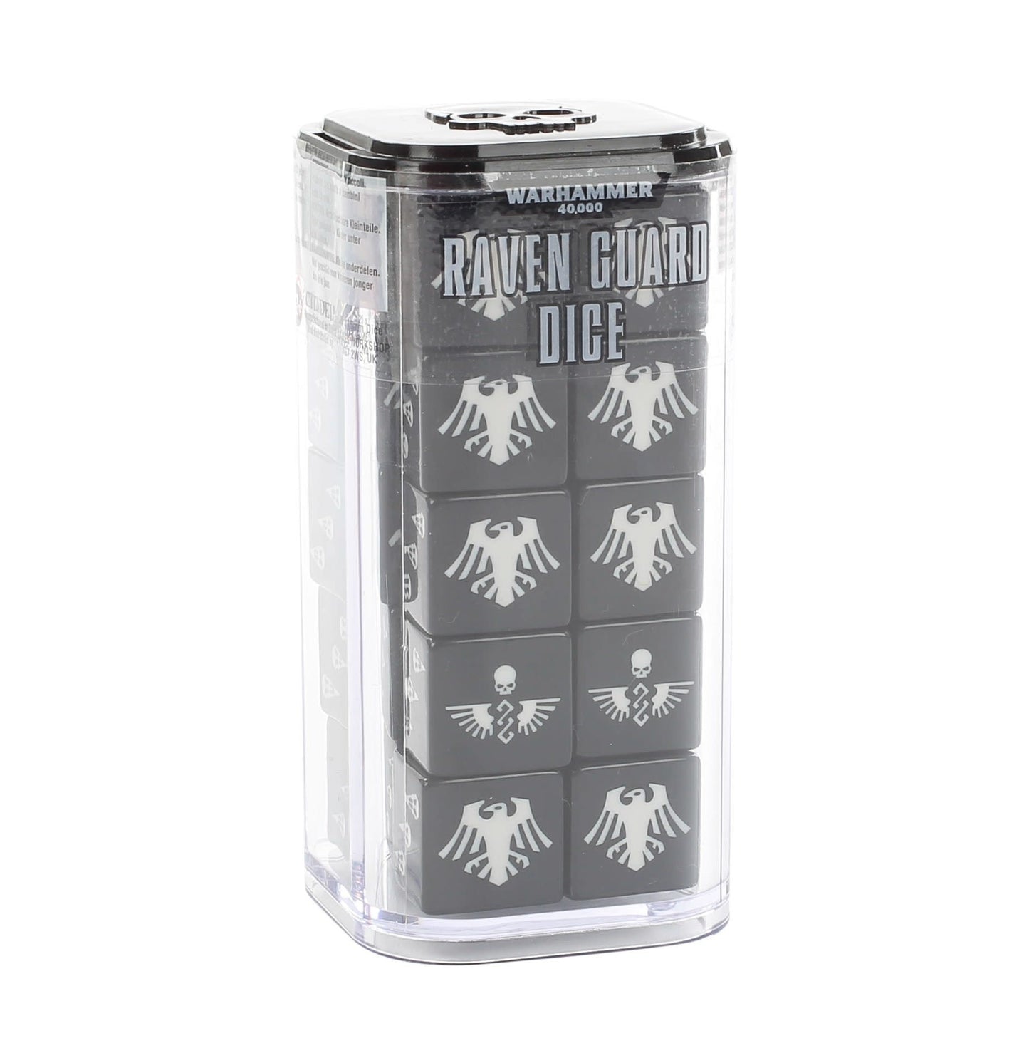 Space Marines Raven Guard Dice - Warhammer: 40k - The Hooded Goblin