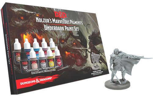 D&D Nolzur'S Marvelous Pigments: Underdark Paint Set - Painting Supplies - The Hooded Goblin