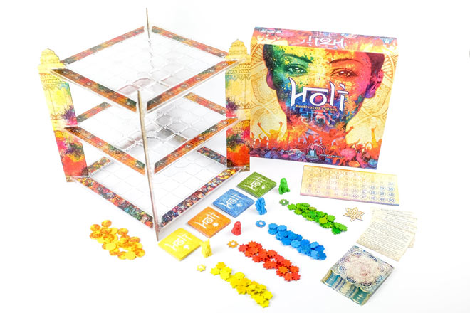 Holi: Festival Of Colors - Board Game - The Hooded Goblin