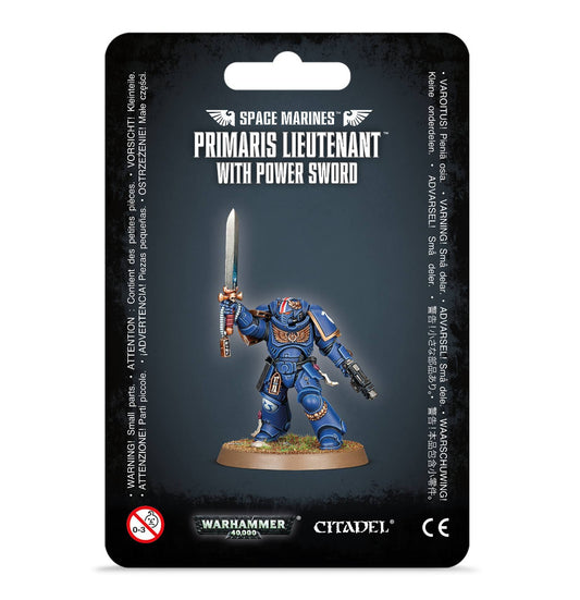 Primaris Lieutenant With Power Sword - Warhammer: 40k - The Hooded Goblin