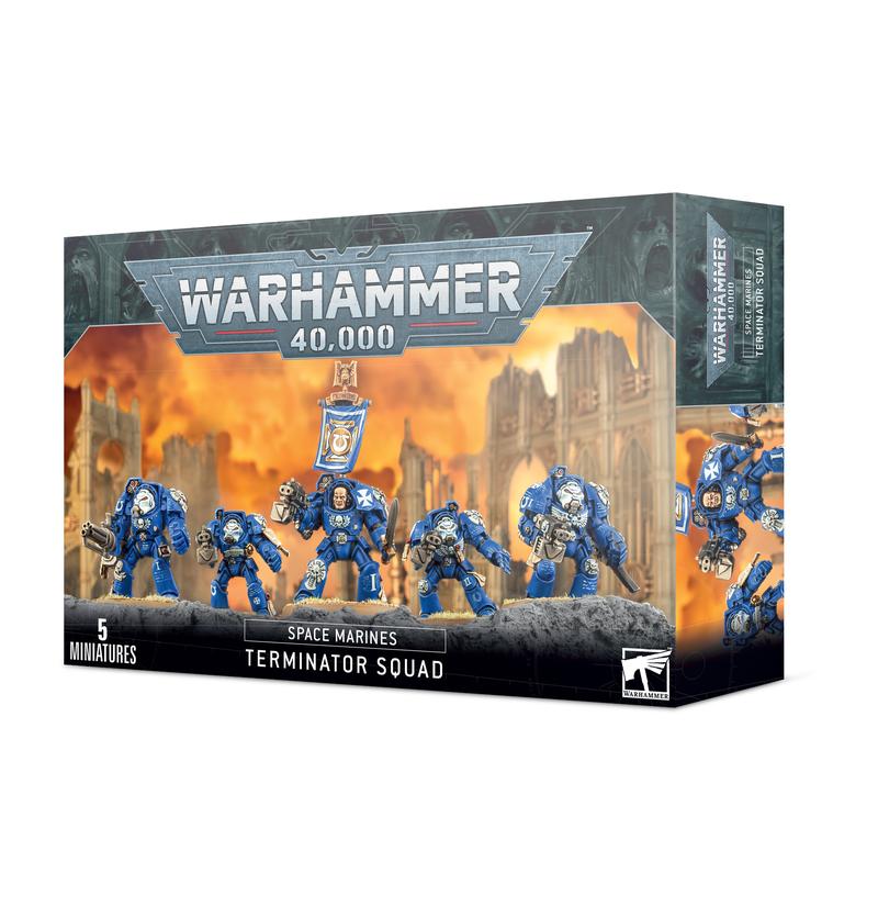 Warhammer 40k Space Marines Terminator Assault Squad