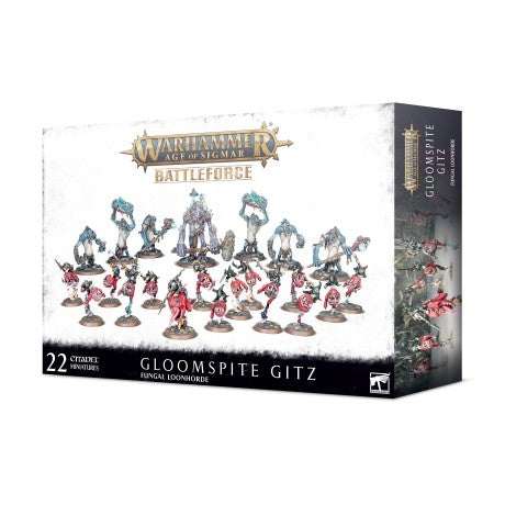 Gloomspite Gitz Battleforce – Fungal Loonhorde - Warhammer: Age of Sigmar - The Hooded Goblin