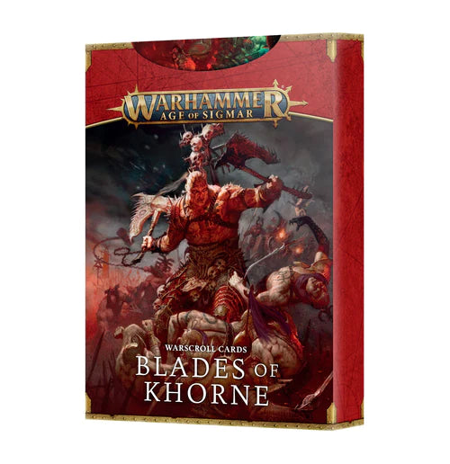Blades of Khorne: Warscroll Cards (Eng)