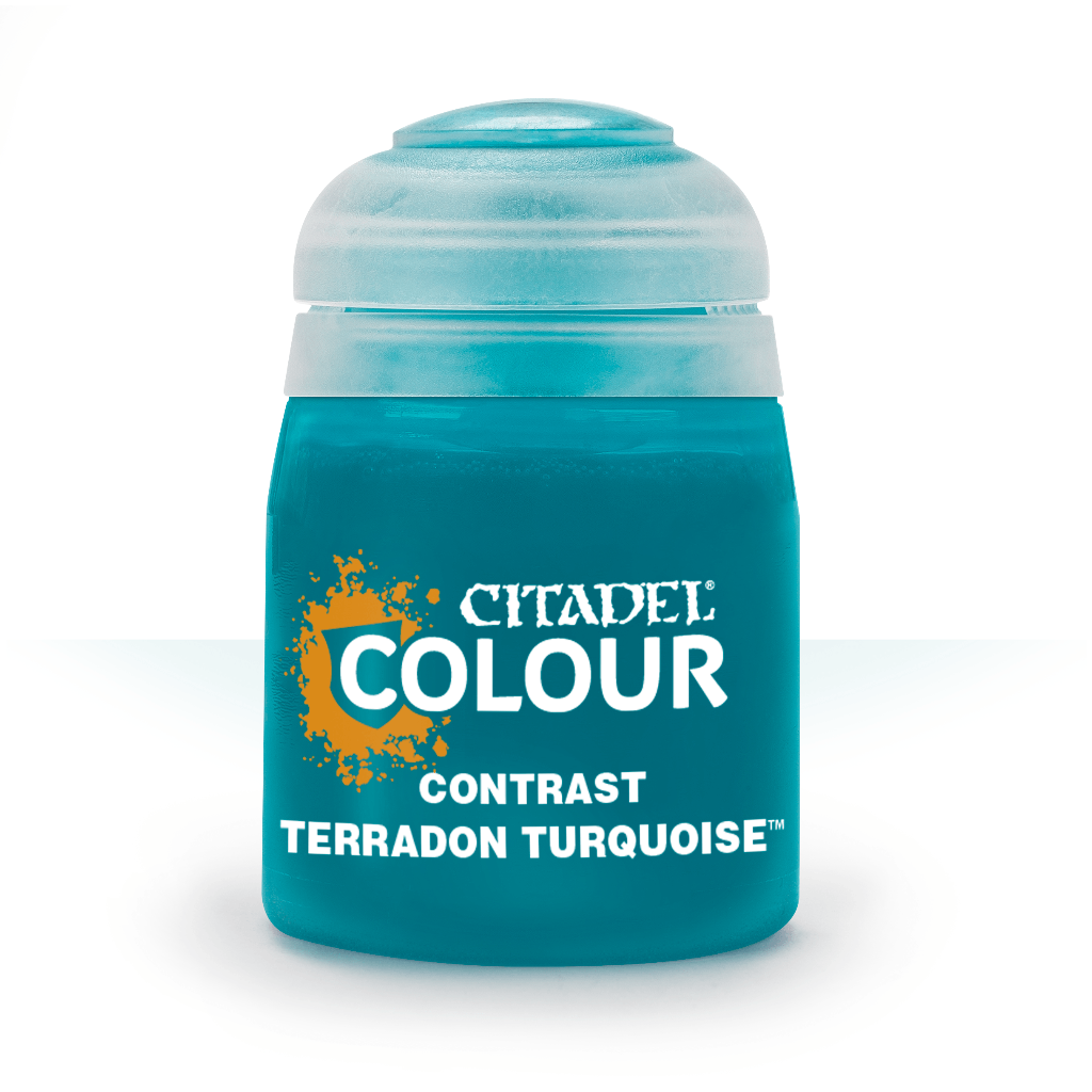 Contrast: Terradon Turquoise (18Ml) - Citadel Painting Supplies - The Hooded Goblin