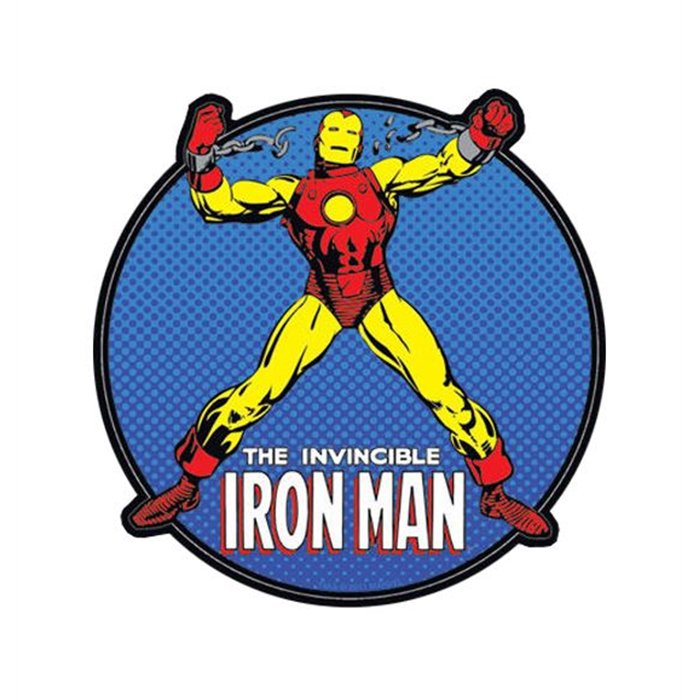 The Invincible Iron Man Sticker - Sticker - The Hooded Goblin