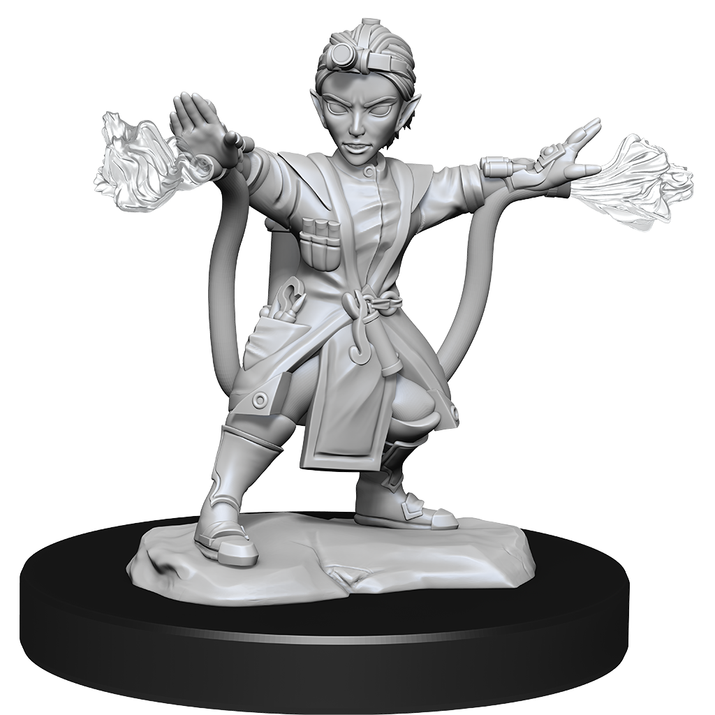 DND Unpainted Minis Wv14 Wave Artificer Female - Roleplaying Games - The Hooded Goblin