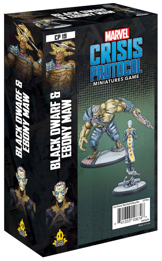 Marvel Crisis Protocol: Black Dwarf & Ebony Maw - Marvel Crisis Protocol - The Hooded Goblin