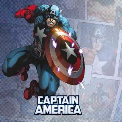 Copy of Marvel Champions: Captain America Game Mat - Card Game - The Hooded Goblin