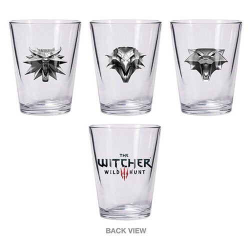 The Witcher 3: Wild Hunt Set Of Three Shot Glasses - Apparel - The Hooded Goblin