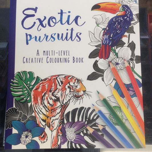 Colouring Book - Exotic Pursuits -  - The Hooded Goblin