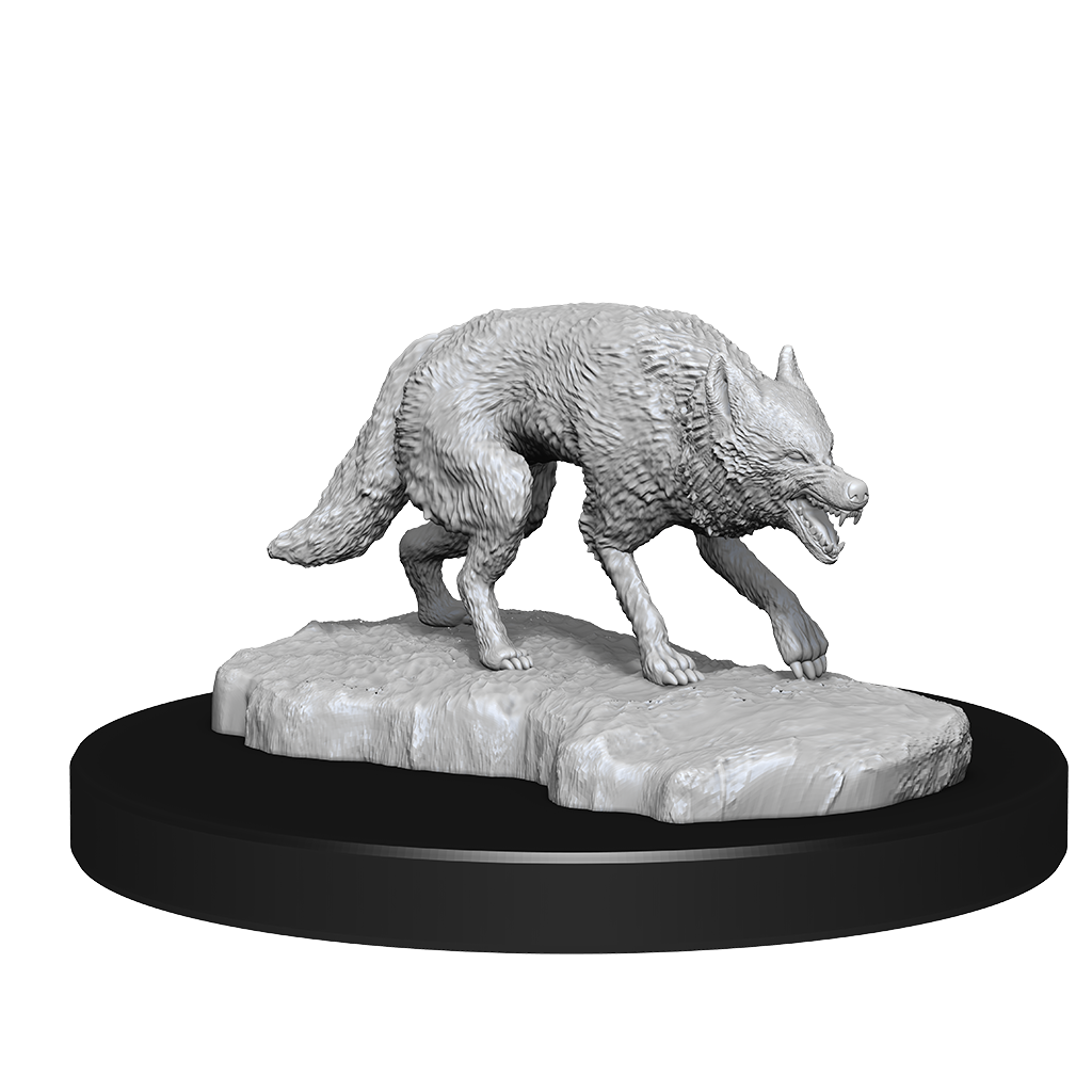 DND Unpainted Minis Wv14 Jackalwere & Jackal - Roleplaying Games - The Hooded Goblin