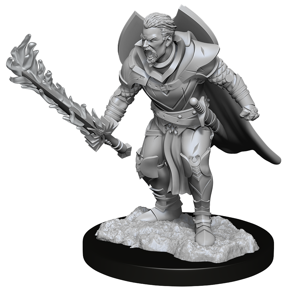 DND Unpainted Minis Wv14 Male Human Champion - Roleplaying Games - The Hooded Goblin