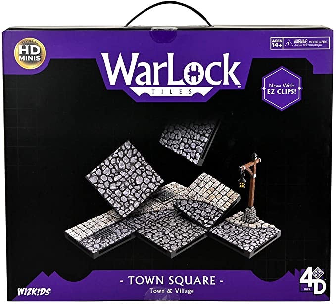 Warlock Tiles Town & Village: Town Square -  - The Hooded Goblin