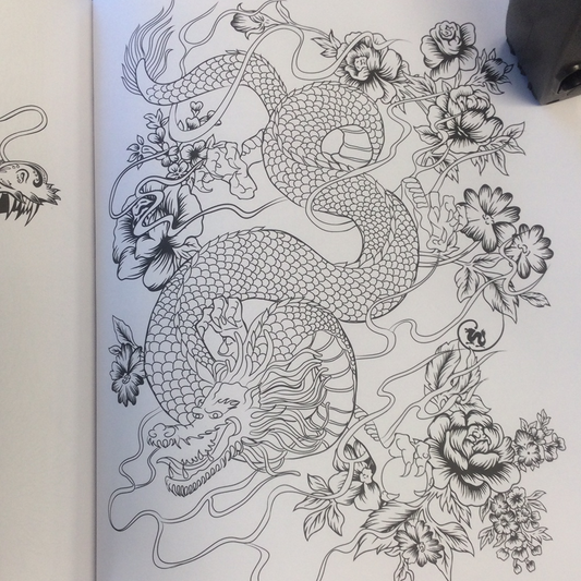 Colouring Book - Body Ink Envy -  - The Hooded Goblin