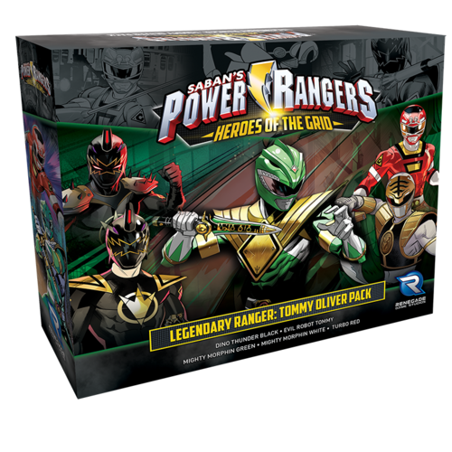 Power Rangers Hero’S Of The Grid: Legendary Ranger Tommy Oliver Pack - Board Game - The Hooded Goblin