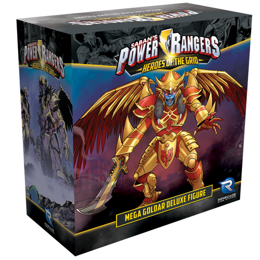 Power Rangers Hero’S Of The Grid: Mega Goldar Deluxe Figure - Board Game - The Hooded Goblin