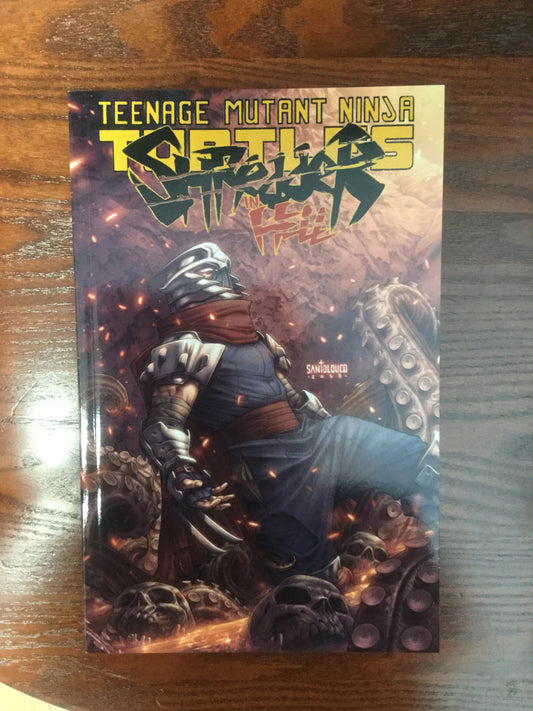 Teenage Mutant Ninja Turtles Shredder In Hell - Graphic Novel - The Hooded Goblin