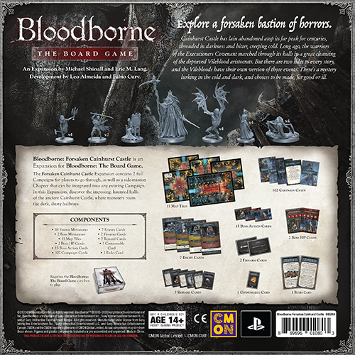 Bloodborne The Board Game Forsaken Cainhurst Castle Expansion - Board Game - The Hooded Goblin