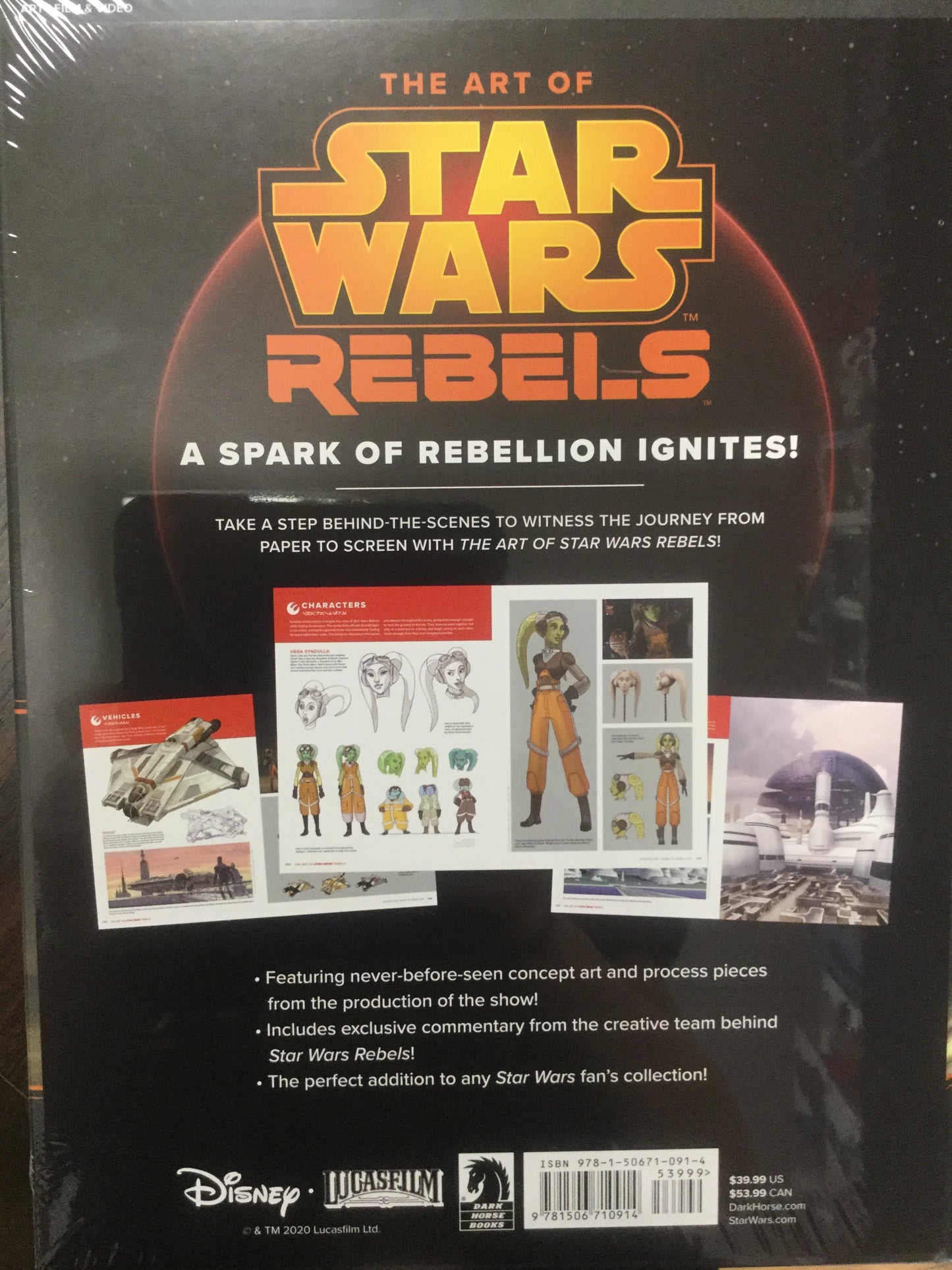 Star Wars Rebels: The Art Of The Animated Series - Book - The Hooded Goblin