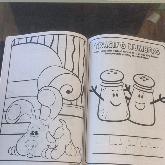 Jumbo Blues Clues Colouring & Activity Book -  - The Hooded Goblin