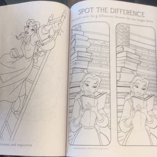 Disney Princess Jumbo Colouring & Activity Book -  - The Hooded Goblin