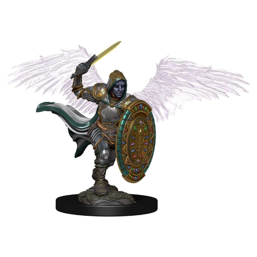 D&D: Icons Of The Realm Premium Figure - Male Aasimar Paladin - Roleplaying Games - The Hooded Goblin