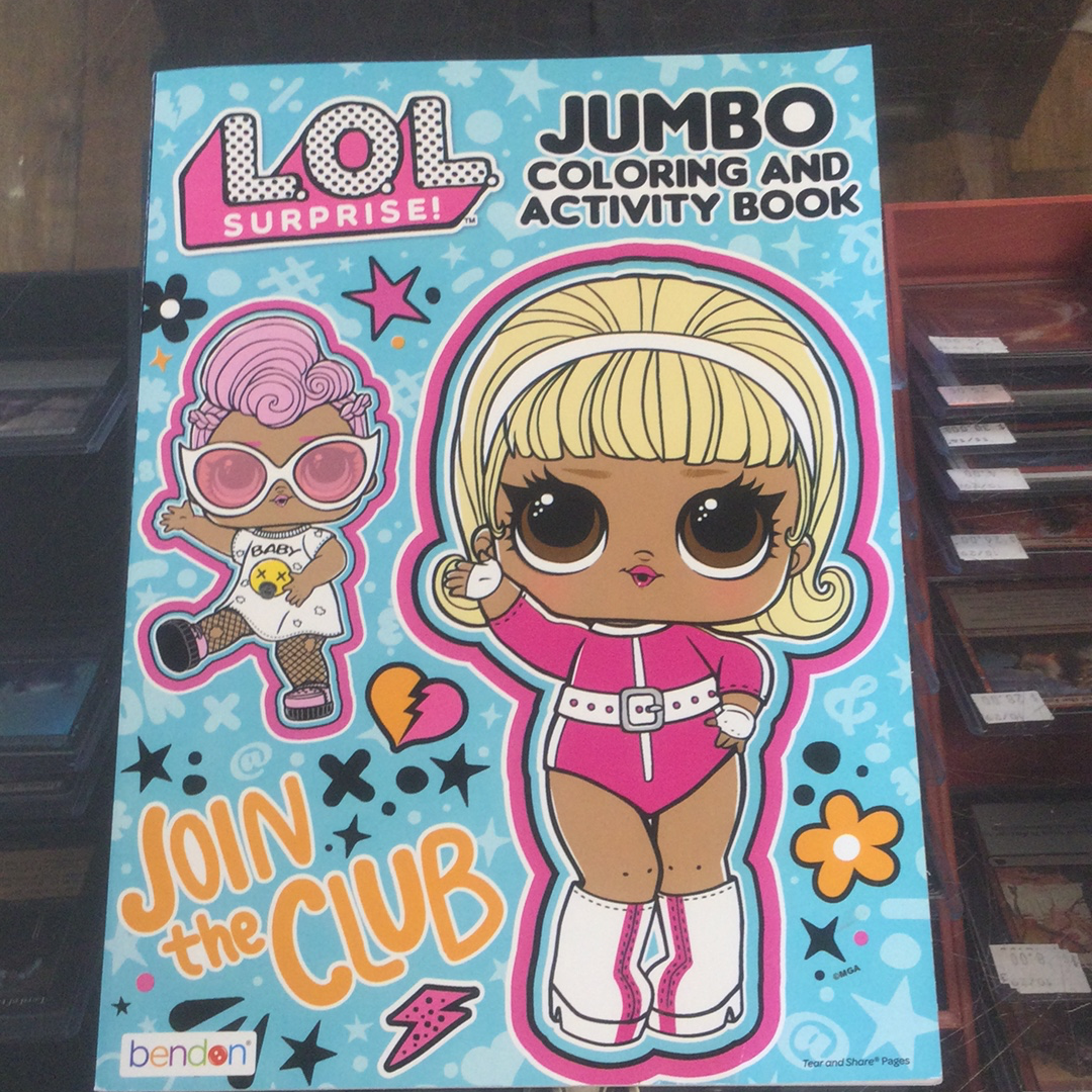 LOL Surprise! Jumbo Colouring & Activity Book -  - The Hooded Goblin